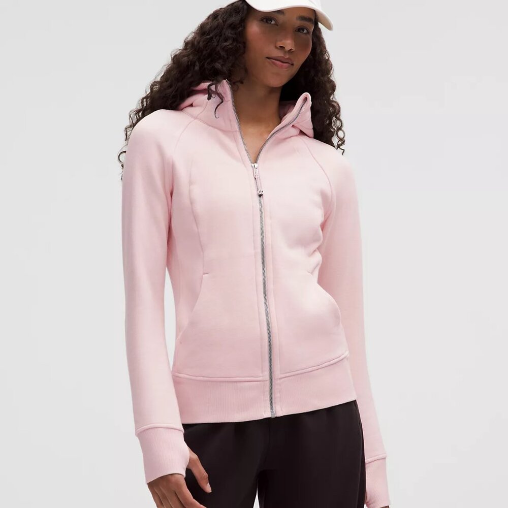 Lululemon Scuba Full-Zip Sweatshirt - Pink - 10